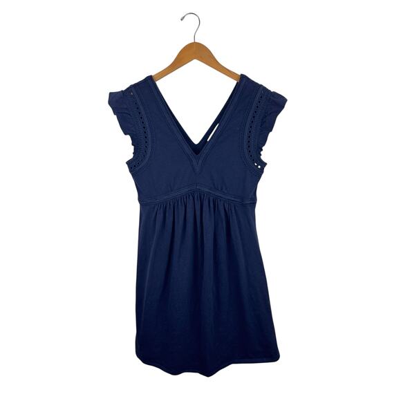 Boden Ruffle Sleeve Jersey Dress - Picture 1 of 6